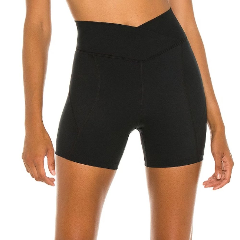 LSPACE, Black Carter Bike Shorts
